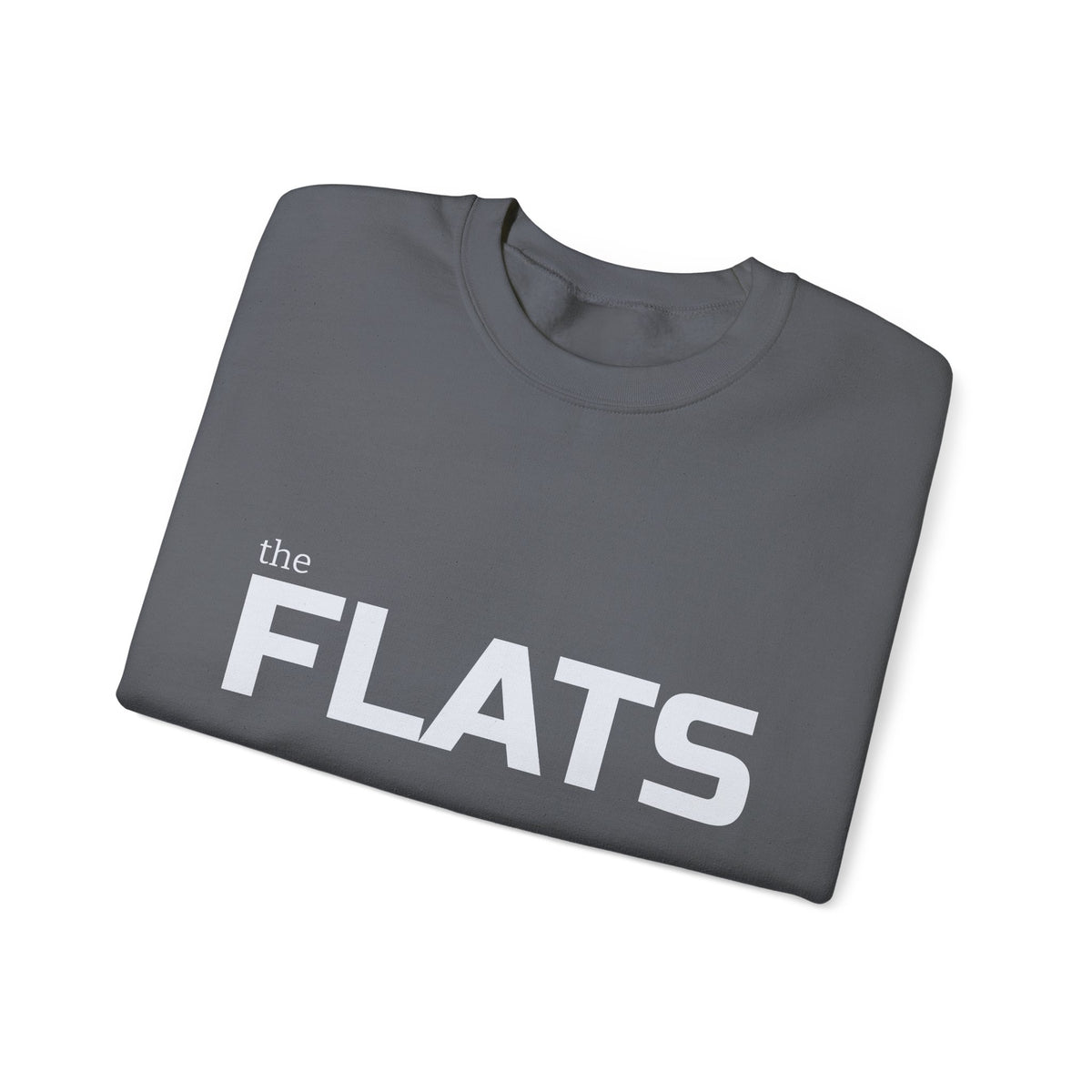 Cape cod FLATS text crewneck sweatshirt | minimalist pullover