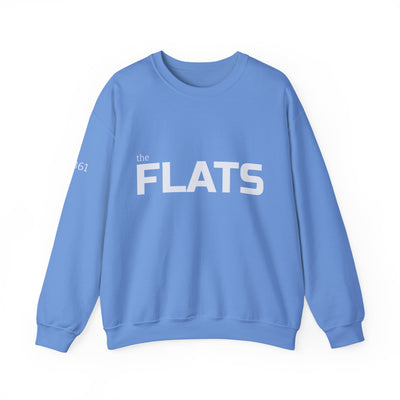 Cape cod FLATS text crewneck sweatshirt | minimalist pullover