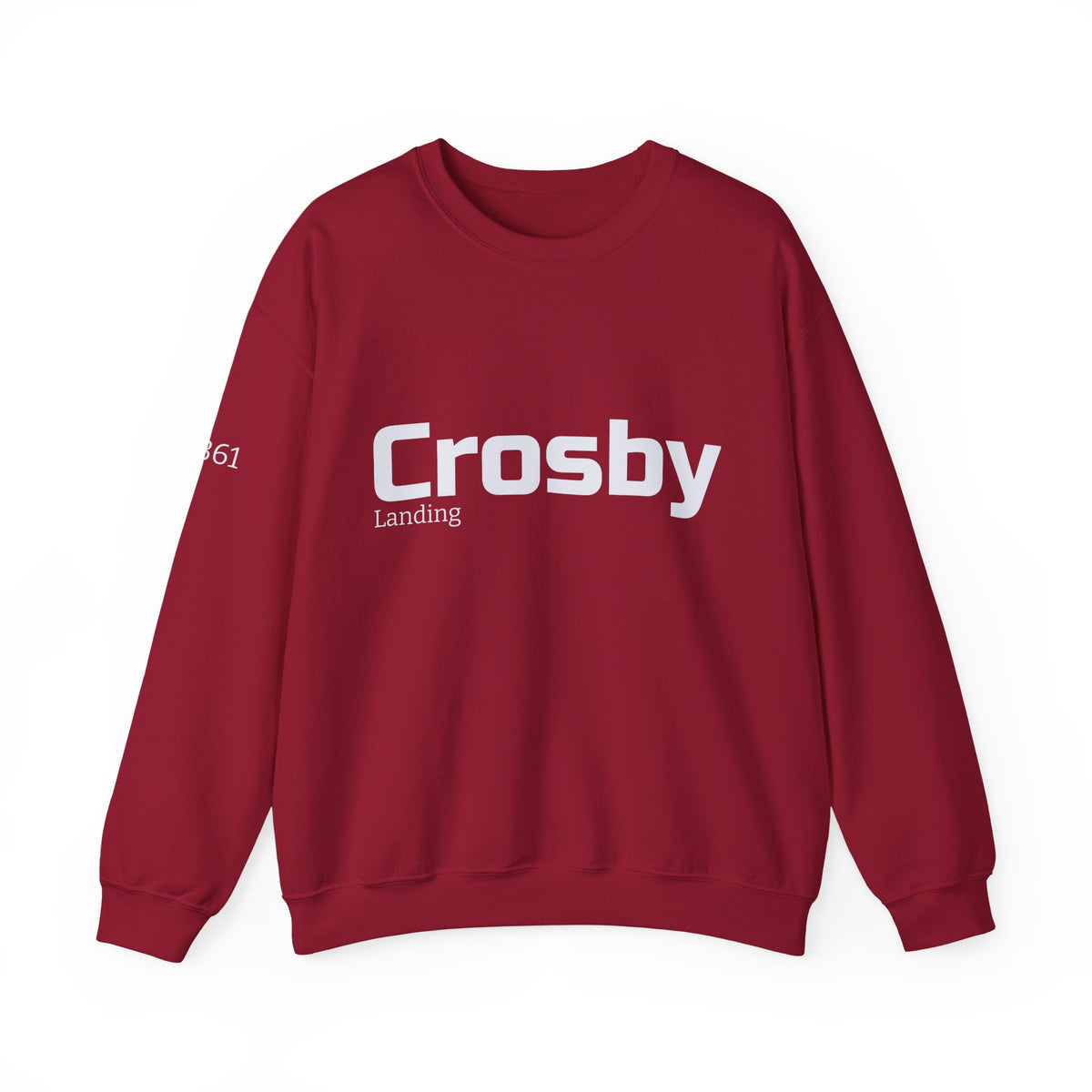 Crosby landing crewneck sweatshirt | minimalist pullover