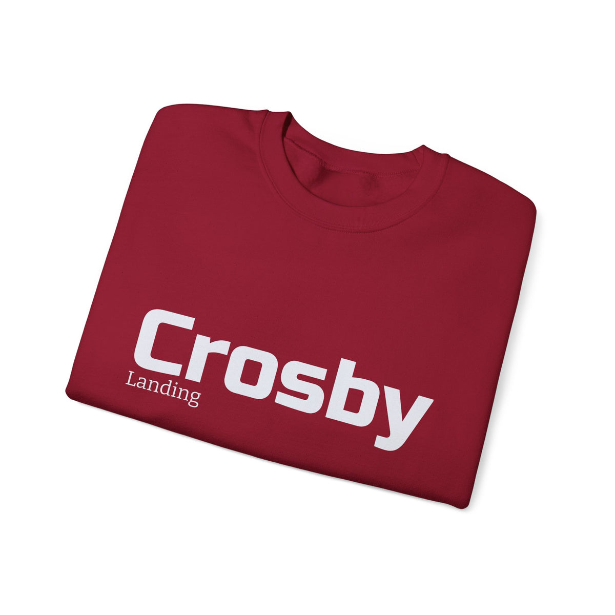 Crosby landing crewneck sweatshirt | minimalist pullover