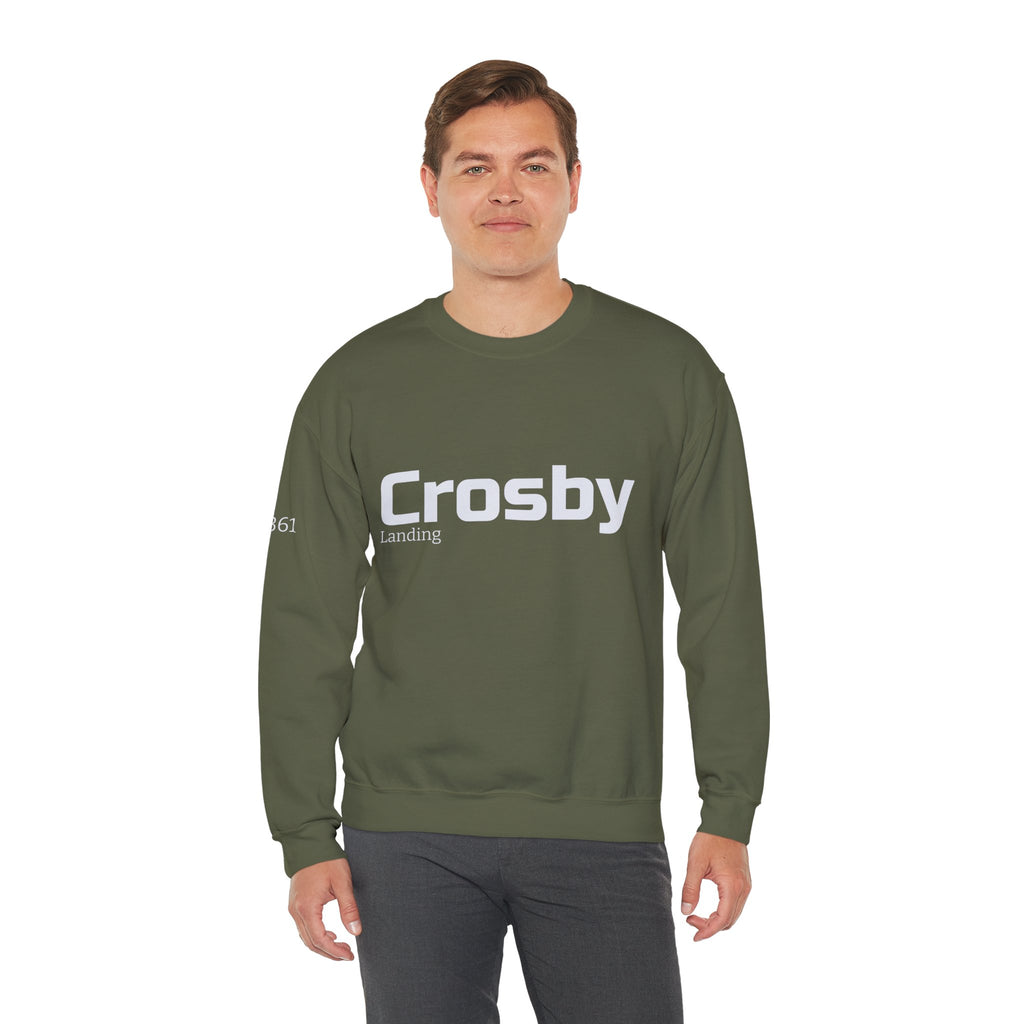 Crosby landing crewneck sweatshirt | minimalist pullover