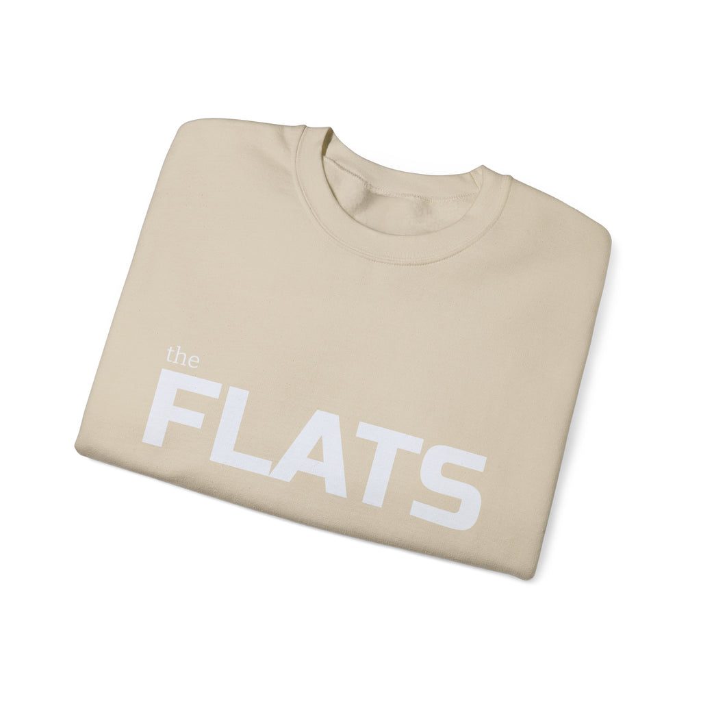 Cape cod FLATS text crewneck sweatshirt | minimalist pullover