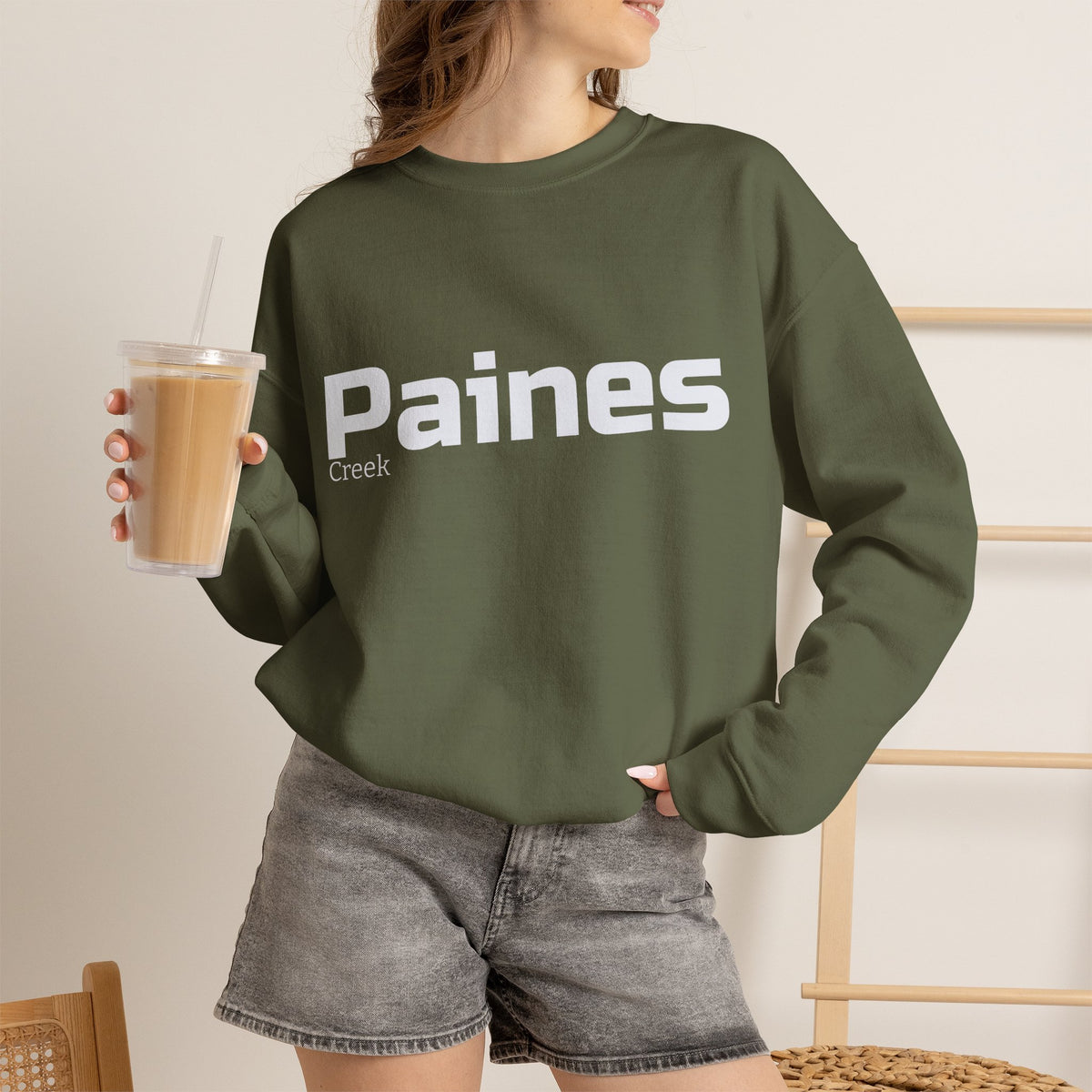 Paines Creek cape cod crewneck sweatshirt | minimalist pullover