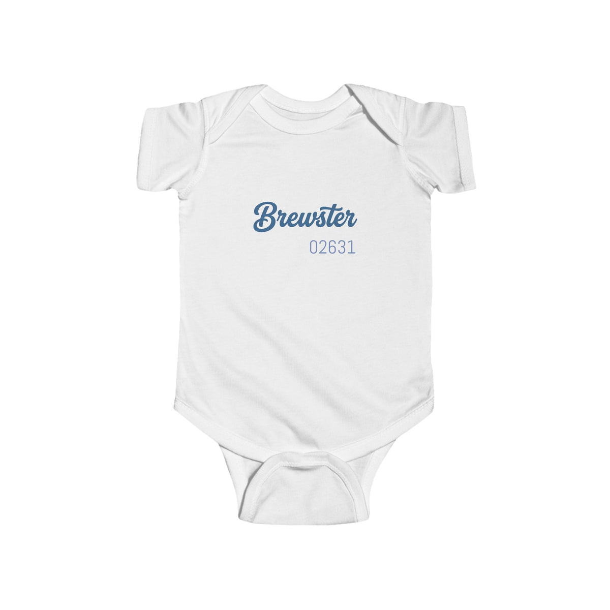 "Brewster" Script Baby Onsie