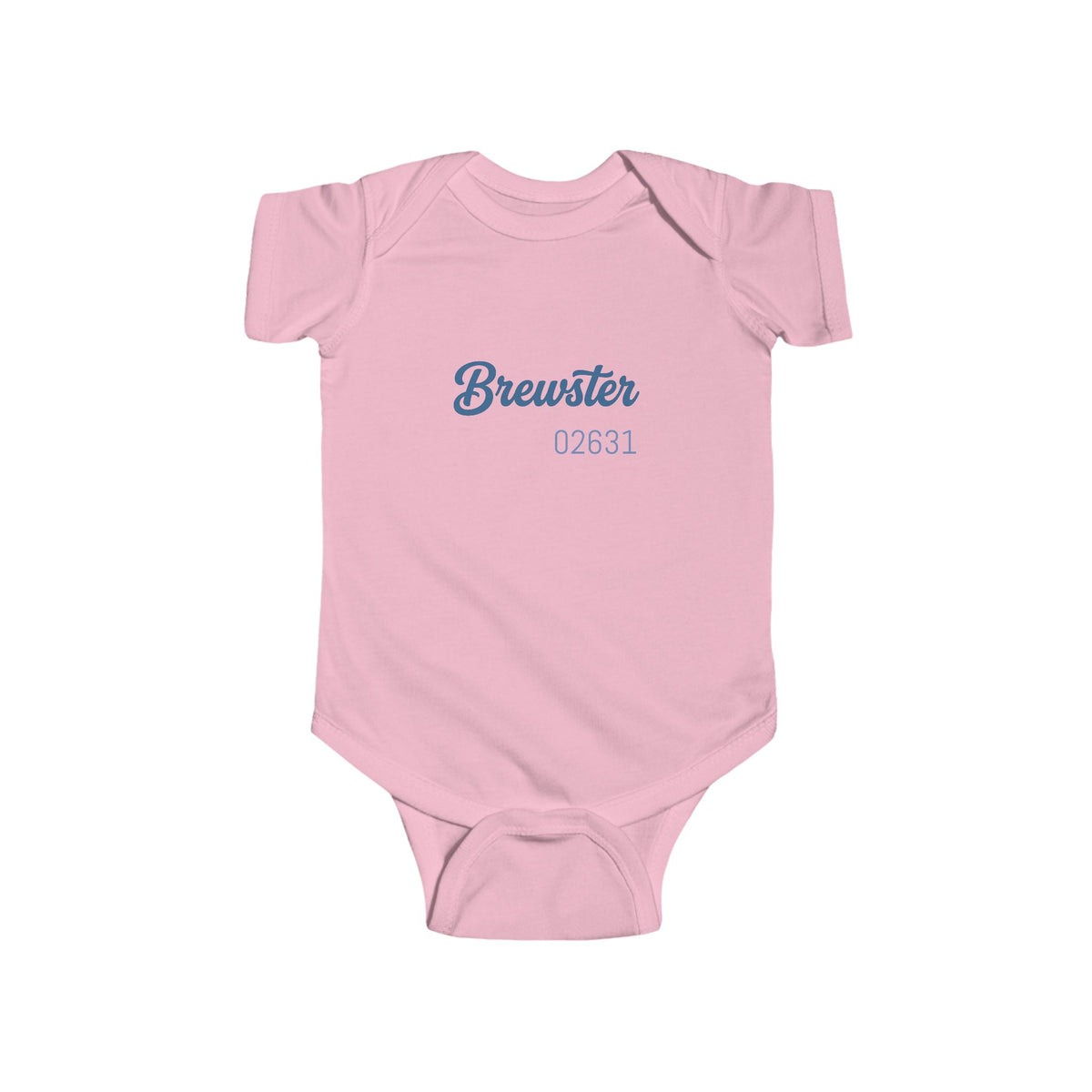 "Brewster" Script Baby Onsie