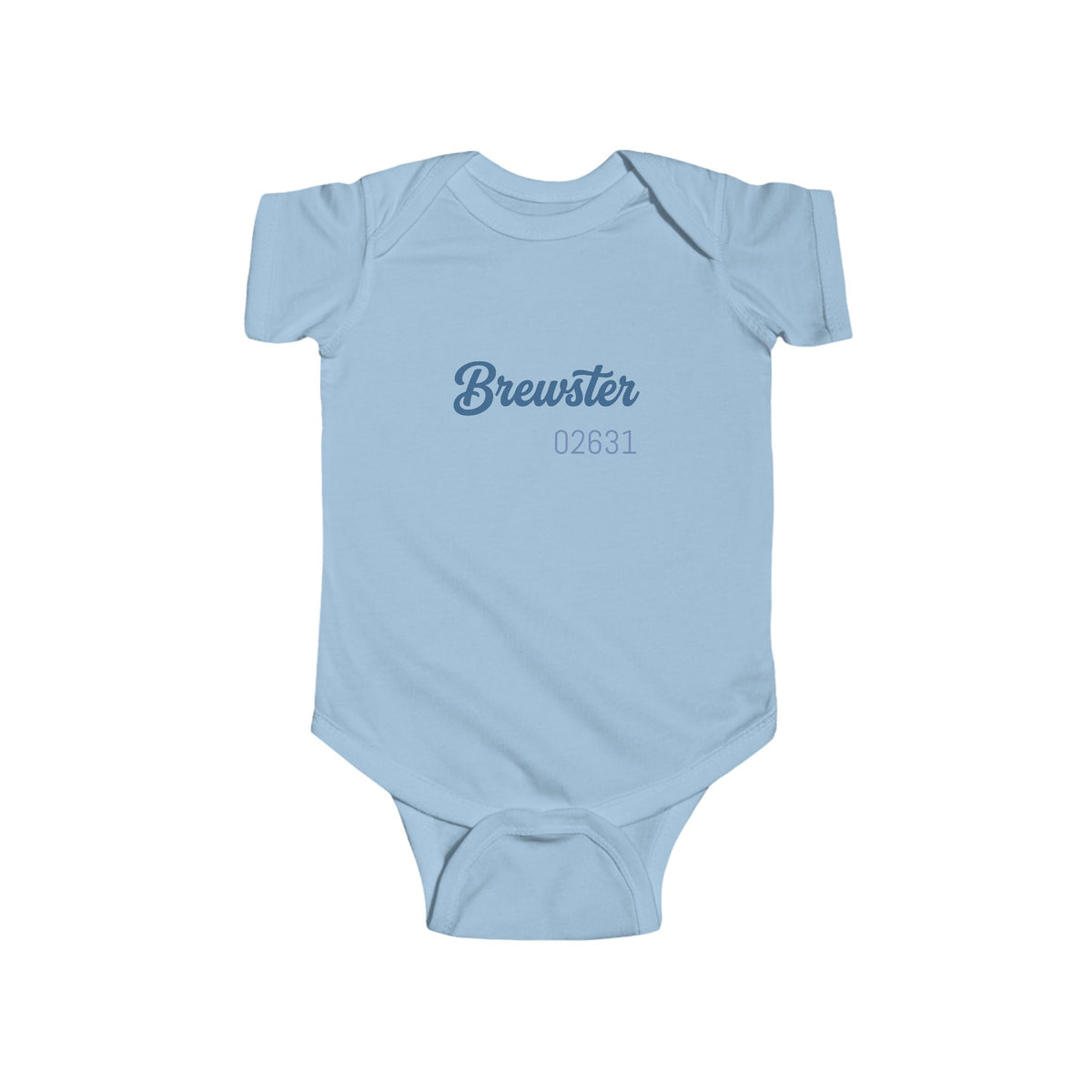 "Brewster" Script Baby Onsie