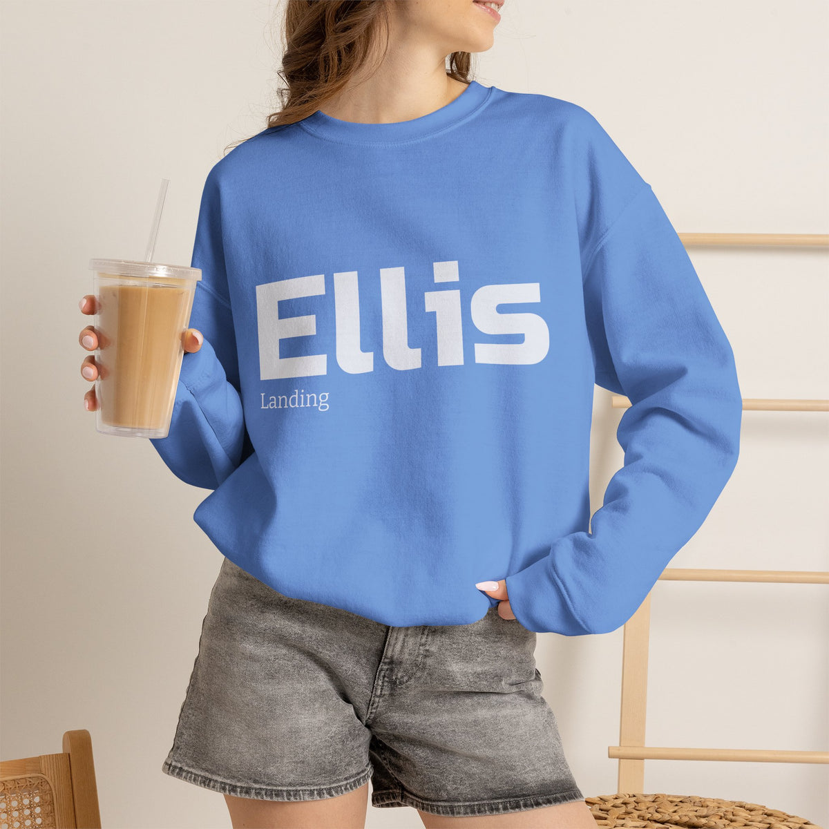 Ellis Landing crewneck sweatshirt | minimalist pullover