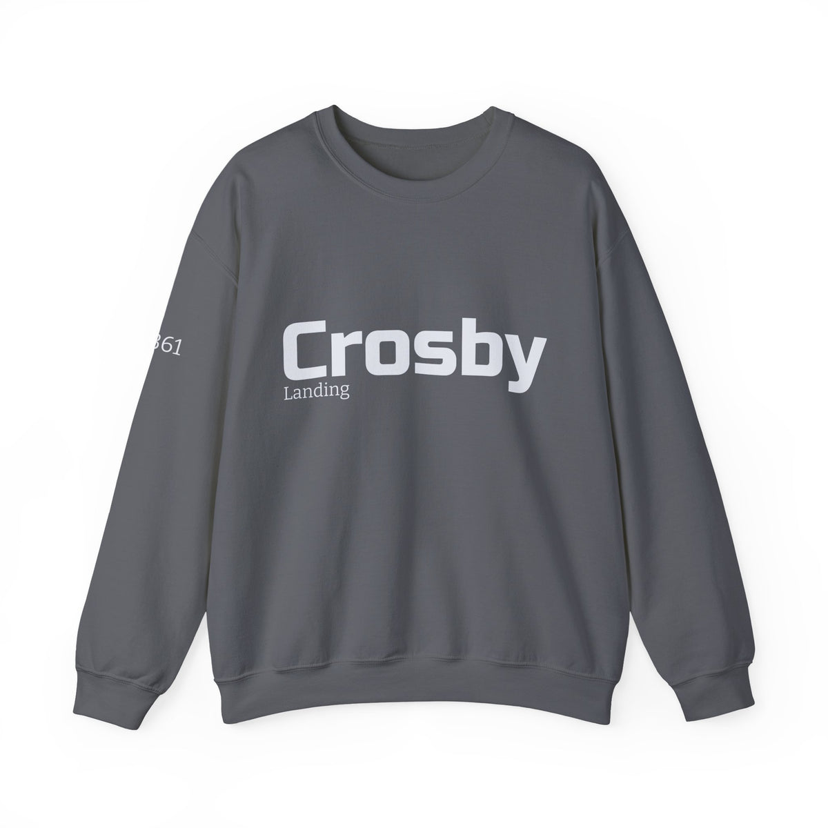 Crosby landing crewneck sweatshirt | minimalist pullover