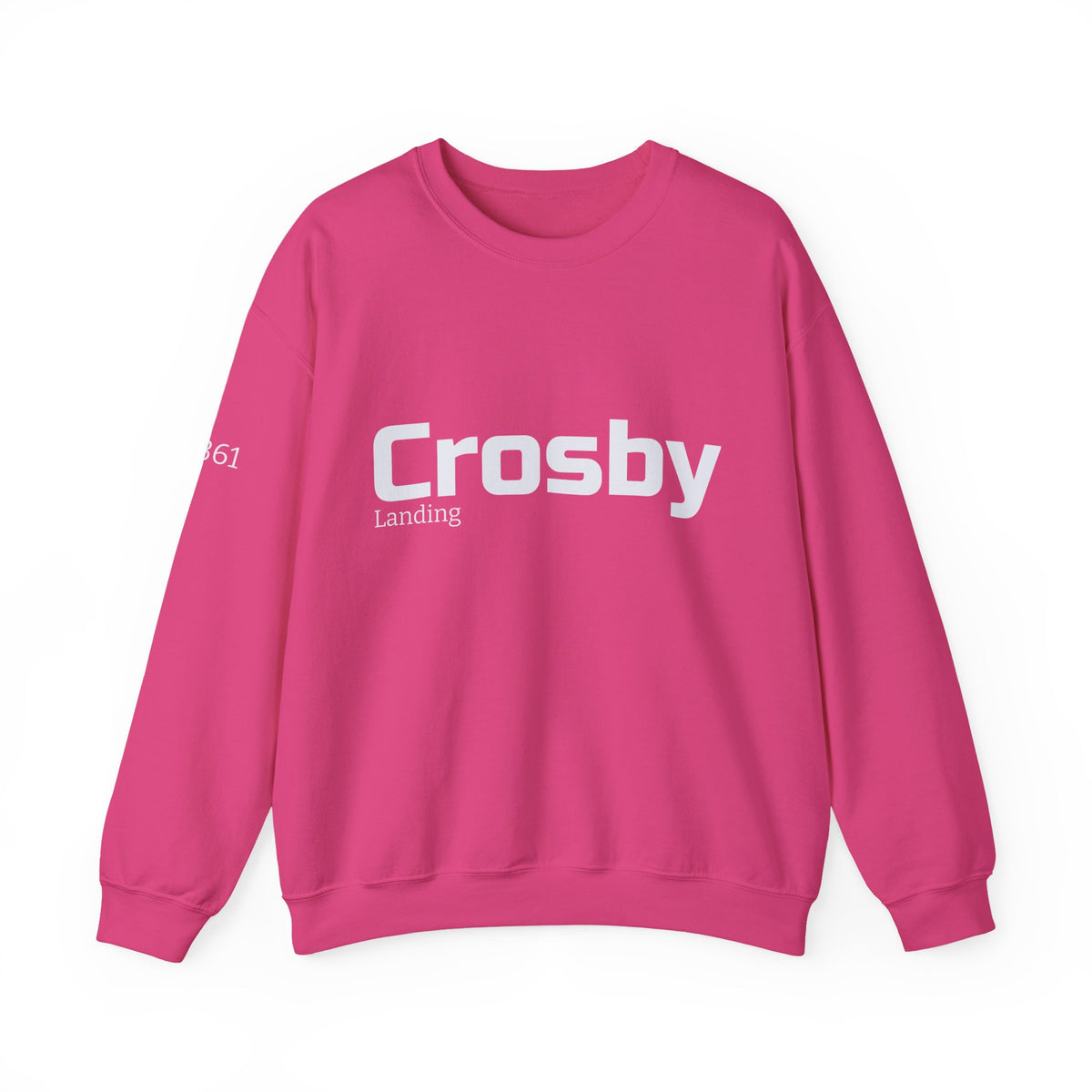 Crosby landing crewneck sweatshirt | minimalist pullover