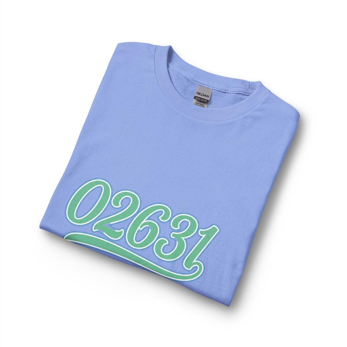 02631 Script Long Sleeve Tee — Cape Cod ZIP Code Shirt