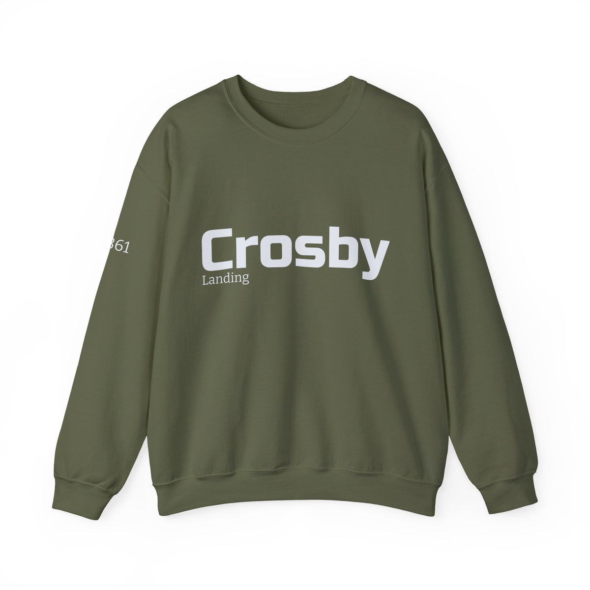 Crosby landing crewneck sweatshirt | minimalist pullover