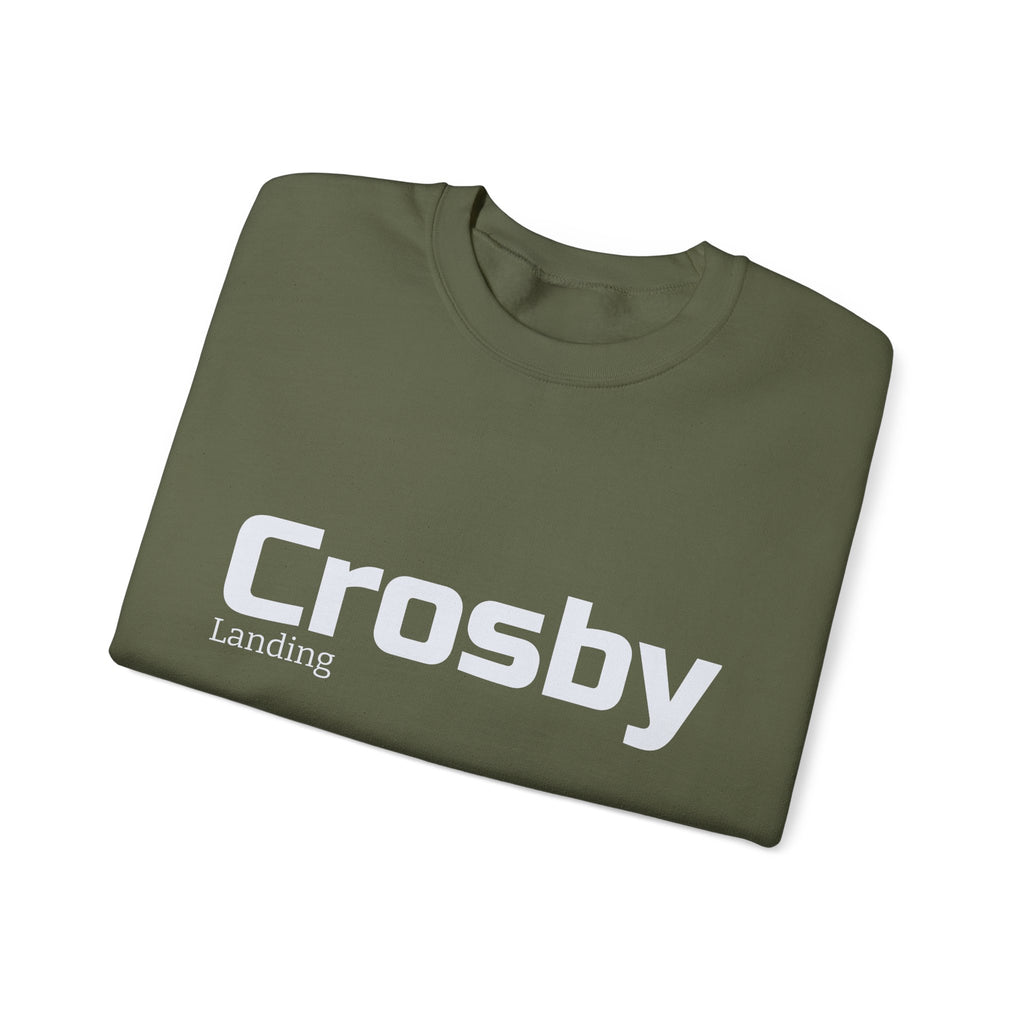 Crosby landing crewneck sweatshirt | minimalist pullover