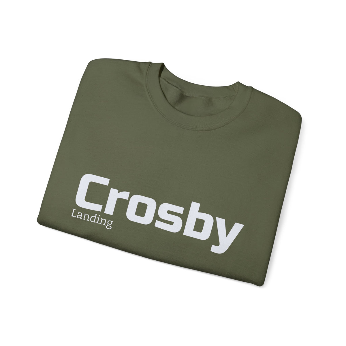 Crosby landing crewneck sweatshirt | minimalist pullover