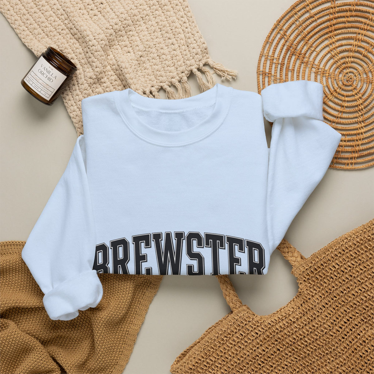 Brewster Vintage Sweatshirt | College Style Crewneck