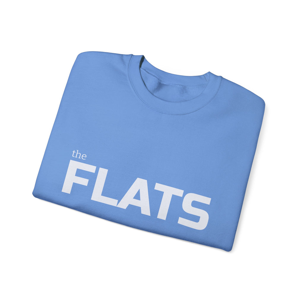 Cape cod FLATS text crewneck sweatshirt | minimalist pullover