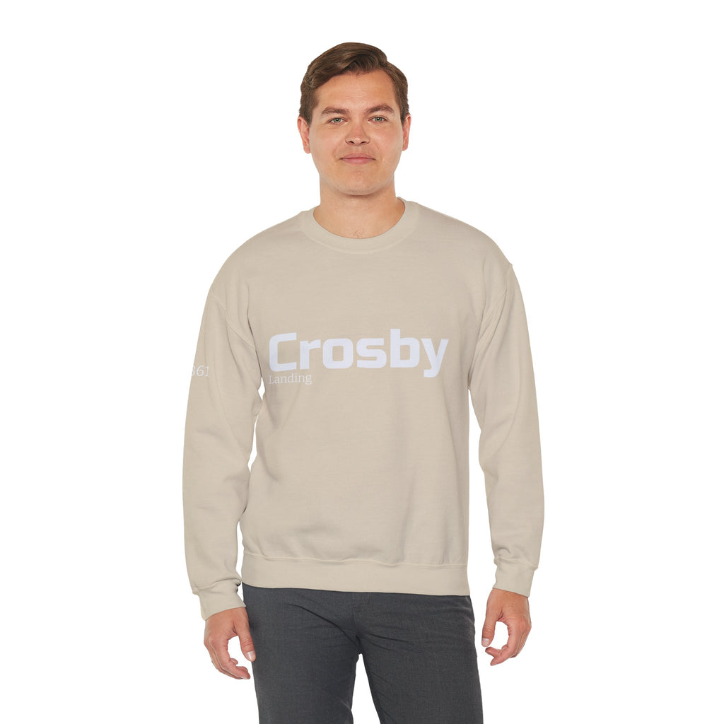 Crosby landing crewneck sweatshirt | minimalist pullover